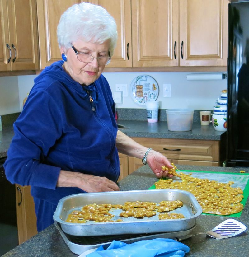 9b Homemade Peanut Brittle