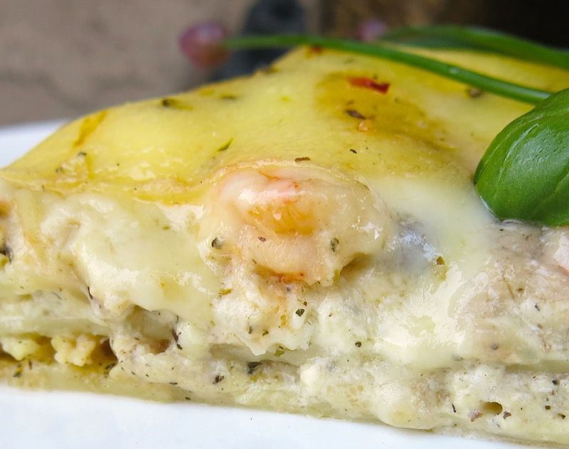 21 Seafood Lasagna