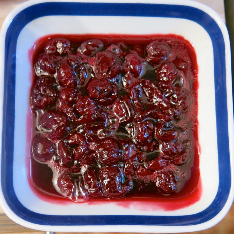 Sour Cherry Compote