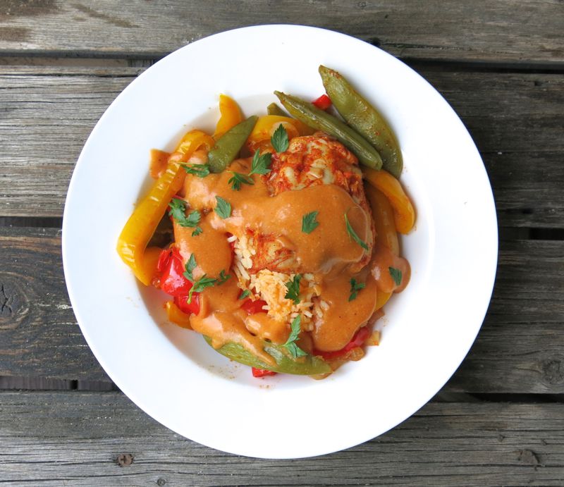 14b Thermomix Chicken Paprikash Serving