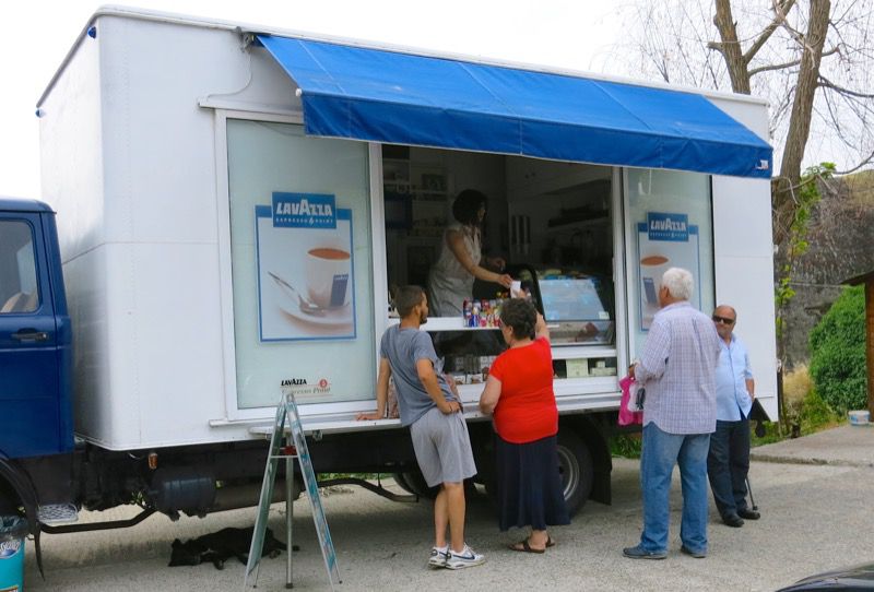 Lavazza Coffee Truck Greece