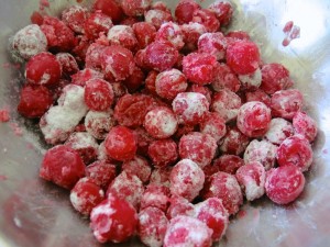 13 Frozen Sour Evans Cherries