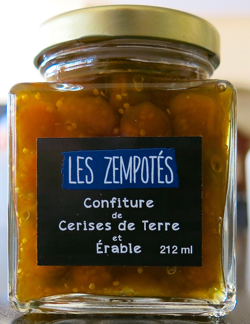 18a Ground Cherries and Maple Jam Terroirs Quebec