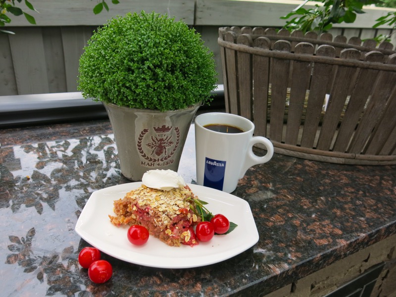 2 Sour Cherry Breakfast Cake