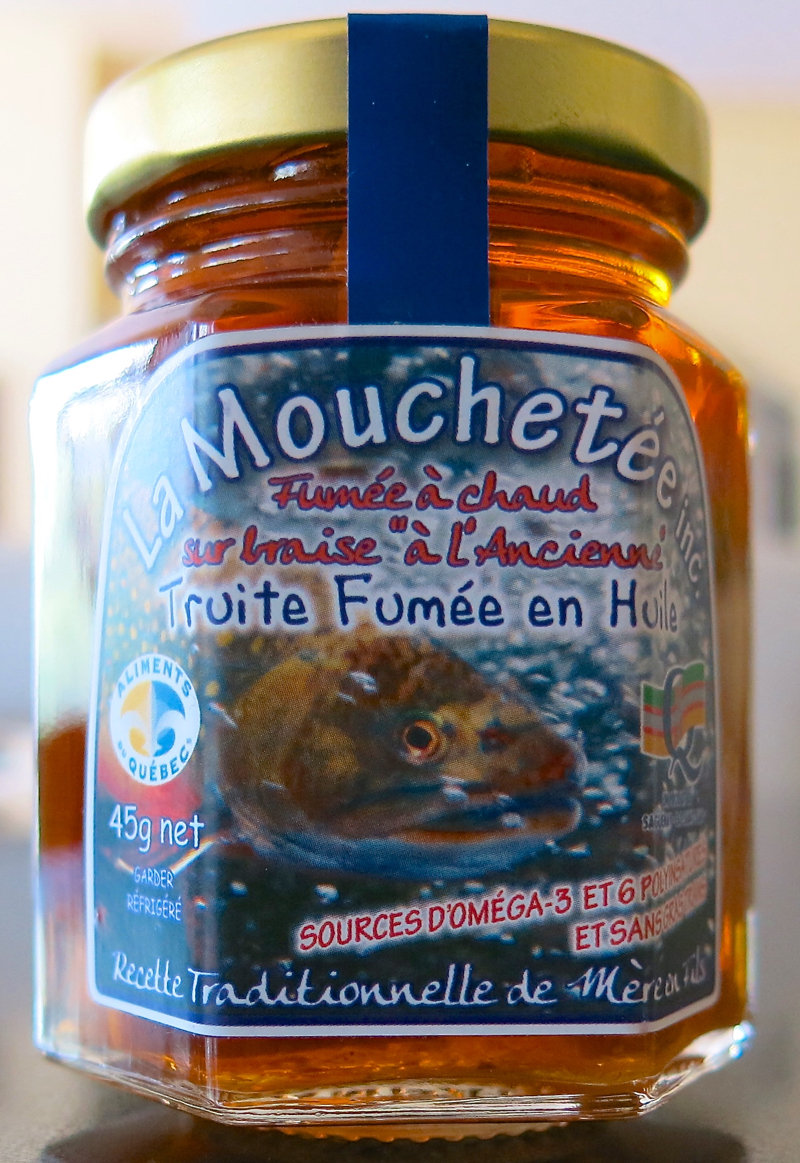 24a Terroirs Quebec Smoked Trout Mouchetee