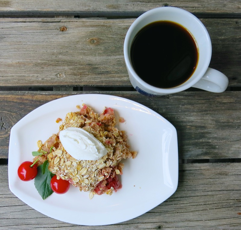 27 Sour Cherry Breakfast Cake