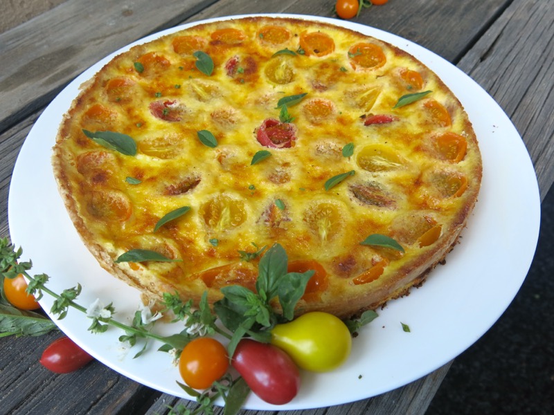 4 Tomato Tart or Quiche