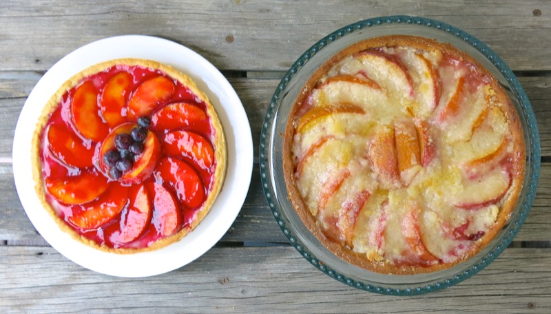 11a Simple Summer Peach Tart