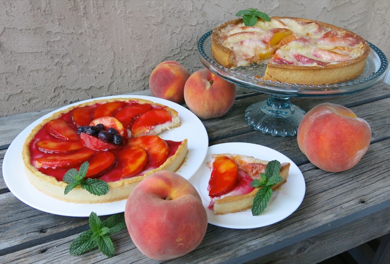 11b Summer Peach Tart Thermomix