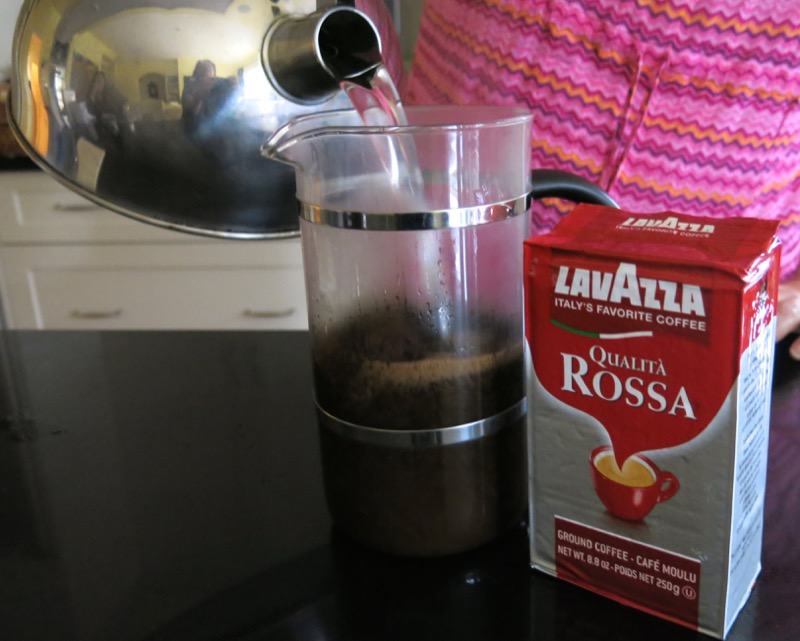 2 Filtered Coffee and Lavazza