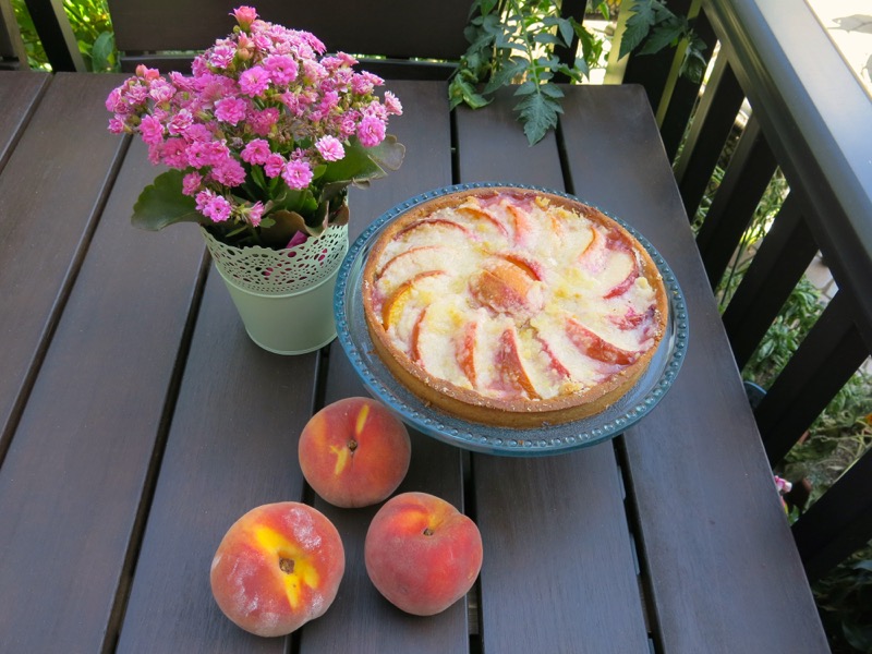 2 Simple Summer Peach Tart