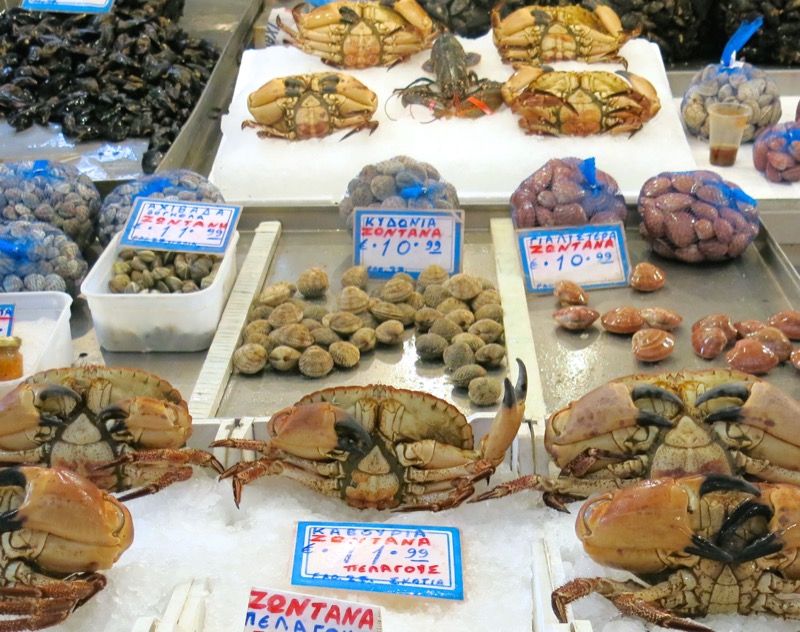 46 Athens Central Fish Market Crab