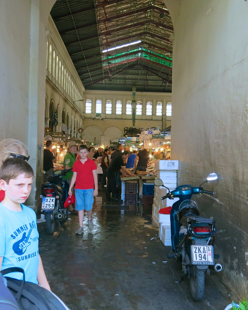 51 Athens Central Fish Market Side Entrance