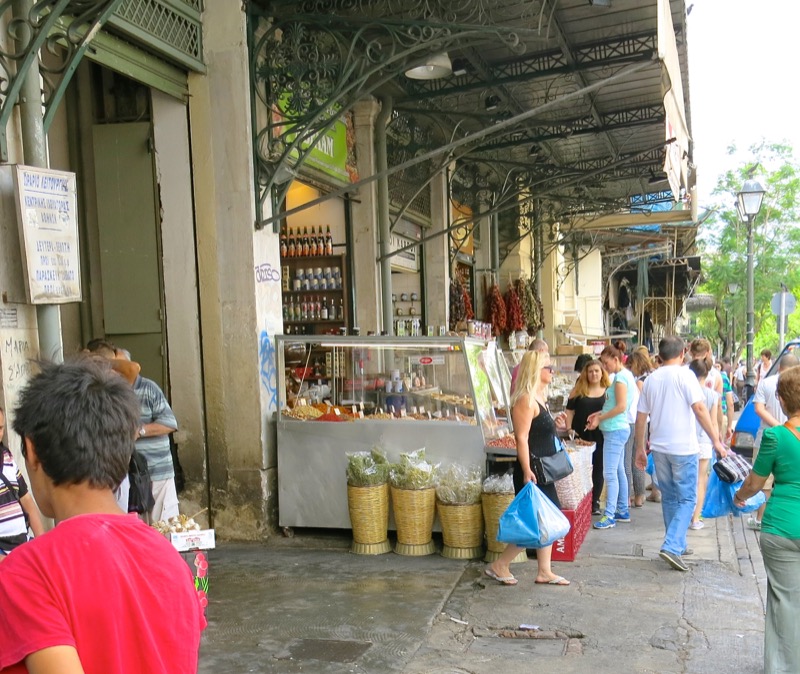 53 Outside Athens Central Market