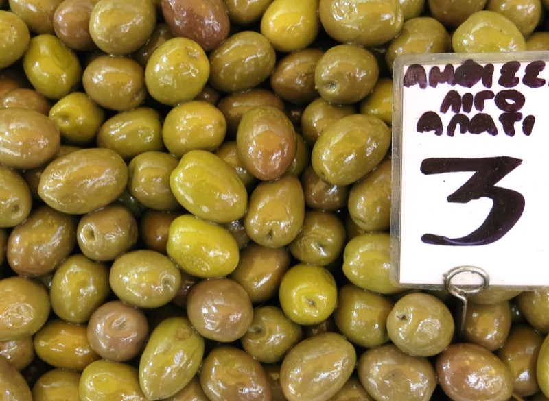 64 Athens Fruit and Vegetable Market Olives