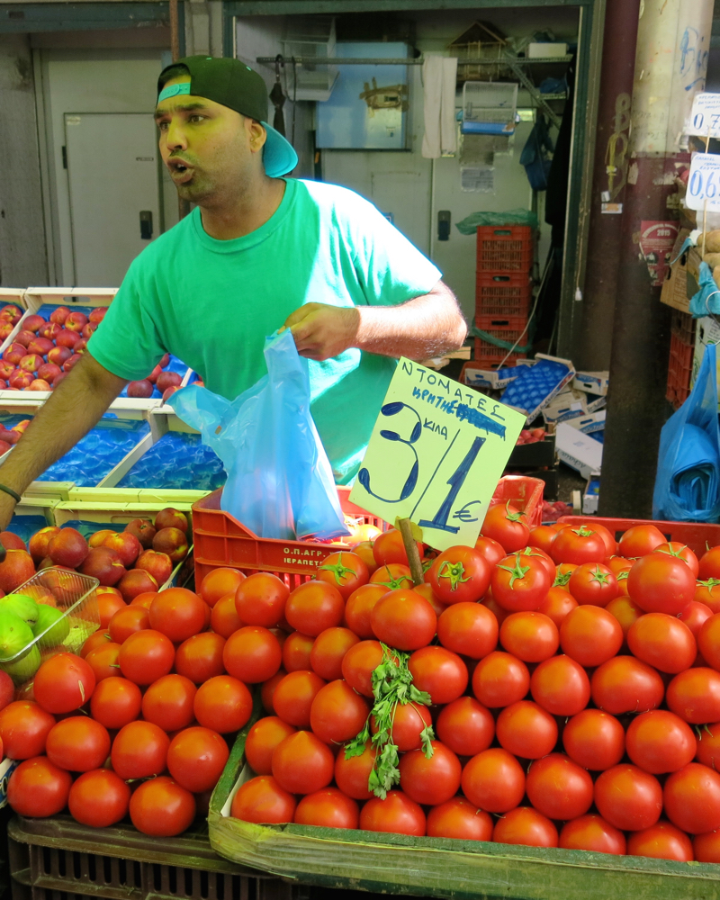 69 Athens Fruit and Vegetable Market Tomatoes