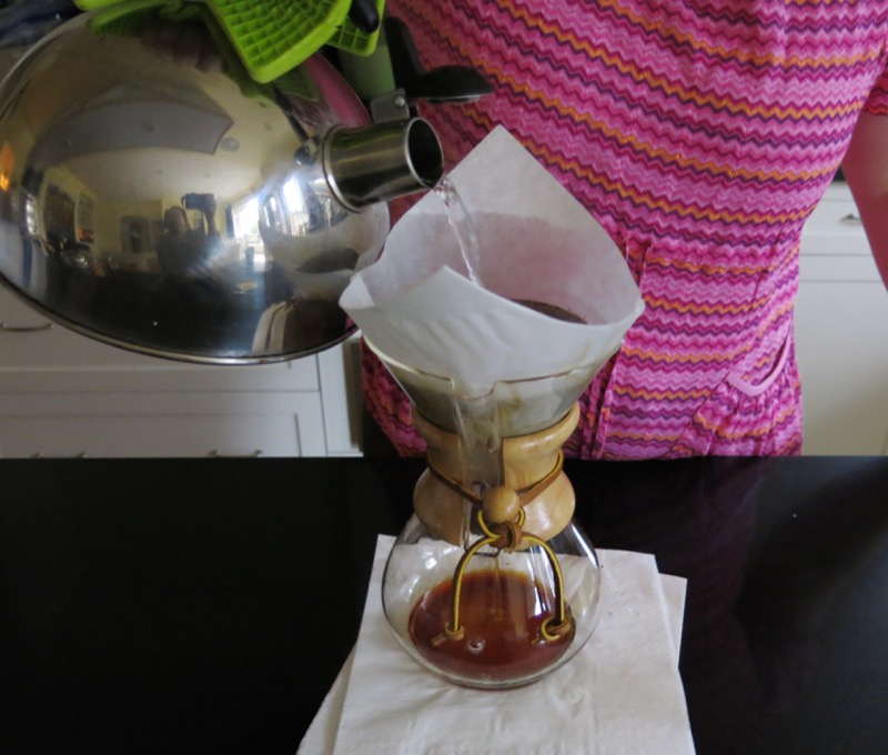 6a Chemex and Lavazza