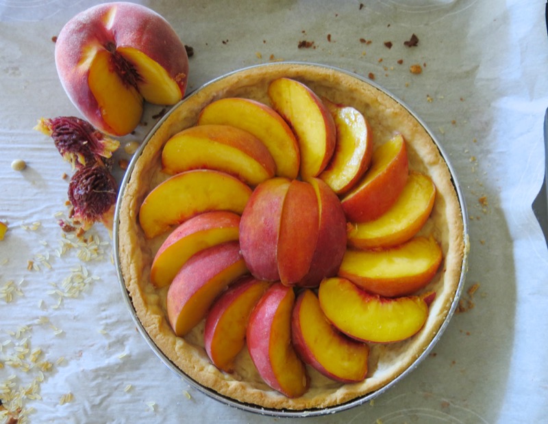 7 Summer Peach Tart Thermomix