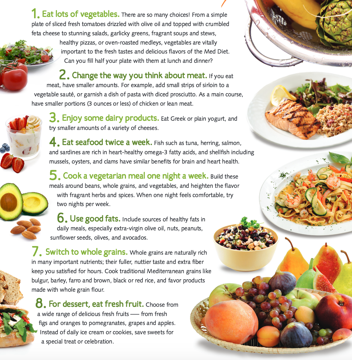 8 steps to good health