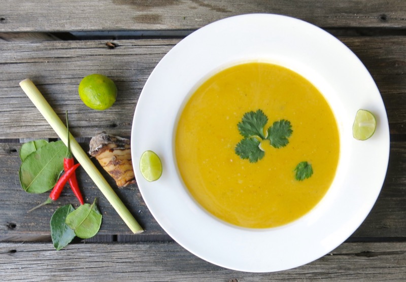 2 Thermomix Thai Butternut Soup