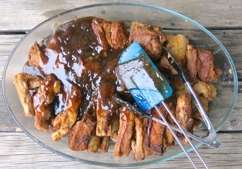 12 Canadian Sweet and Sour Ribs