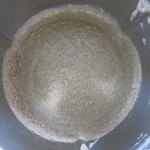 17b Traditional German Brown Bread Dough with Wheat Flour