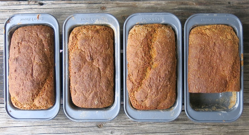 Mini loaves German Brown Bread