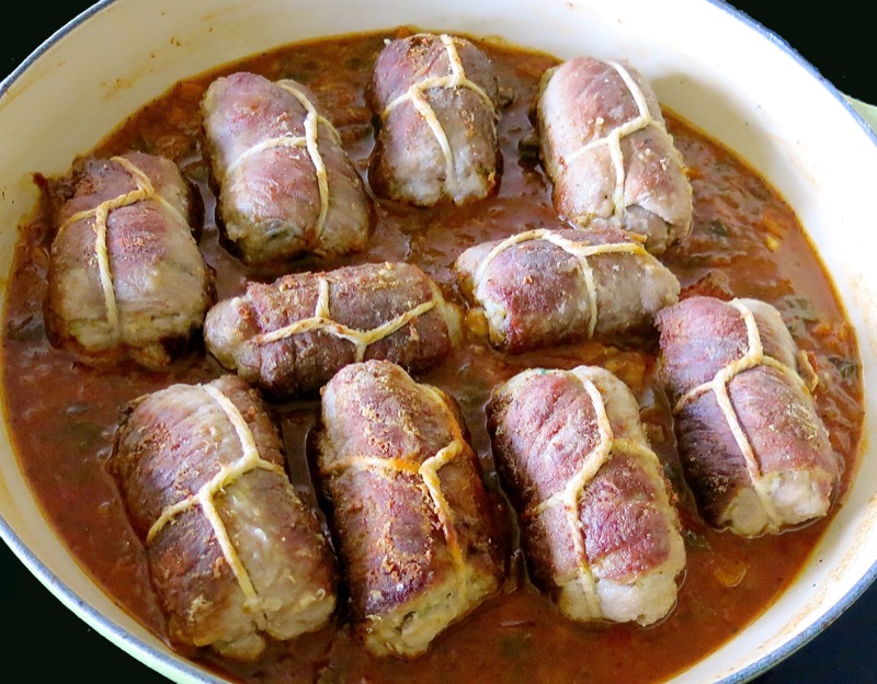 19 Browned Braciole