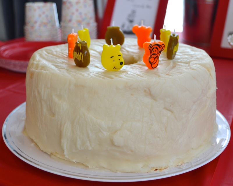 1 William's Angel Food Birthday Cake One