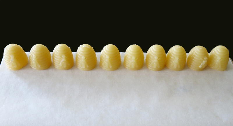 Marzipan Bees  You won't mind a swarm of these edible bees