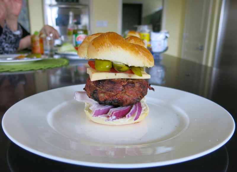 16c Homemade Hamburger