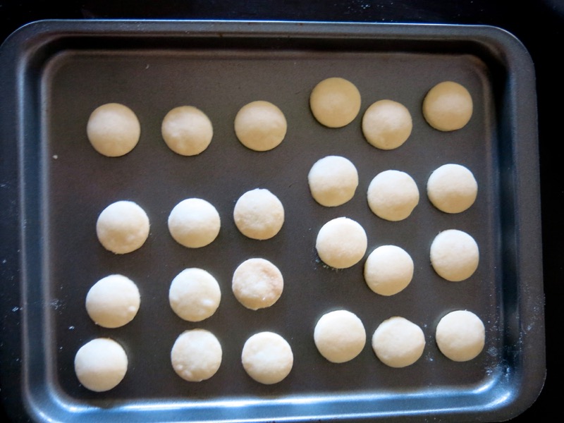 19b Shortbread Bottoms for Bottoms Marzipan Beehives