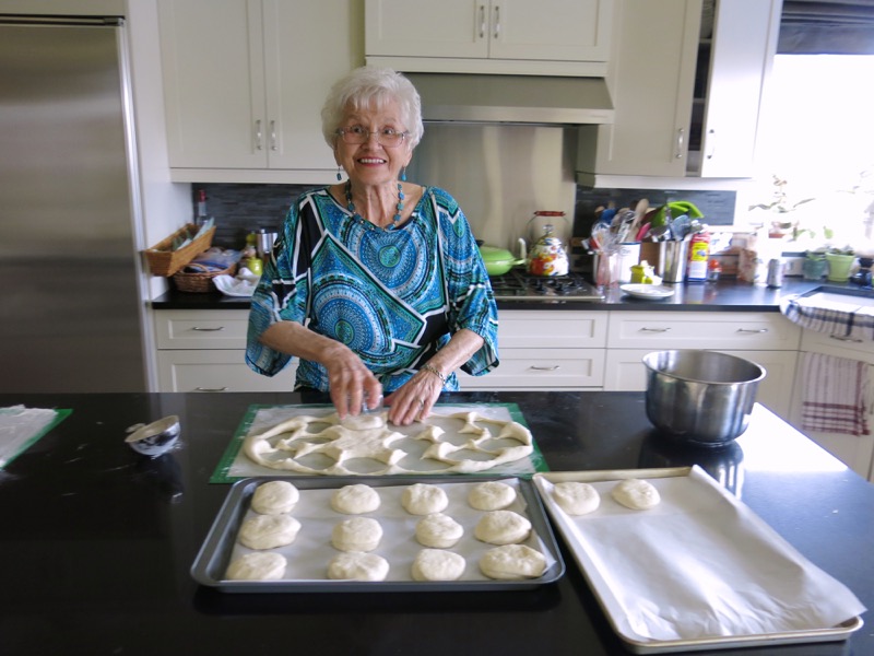 44 Helen McKinney Cutting Buns from Dough