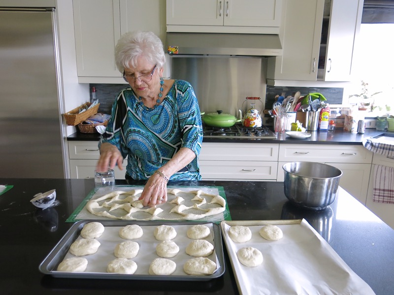 46 Helen McKinney Cutting Buns from Dough