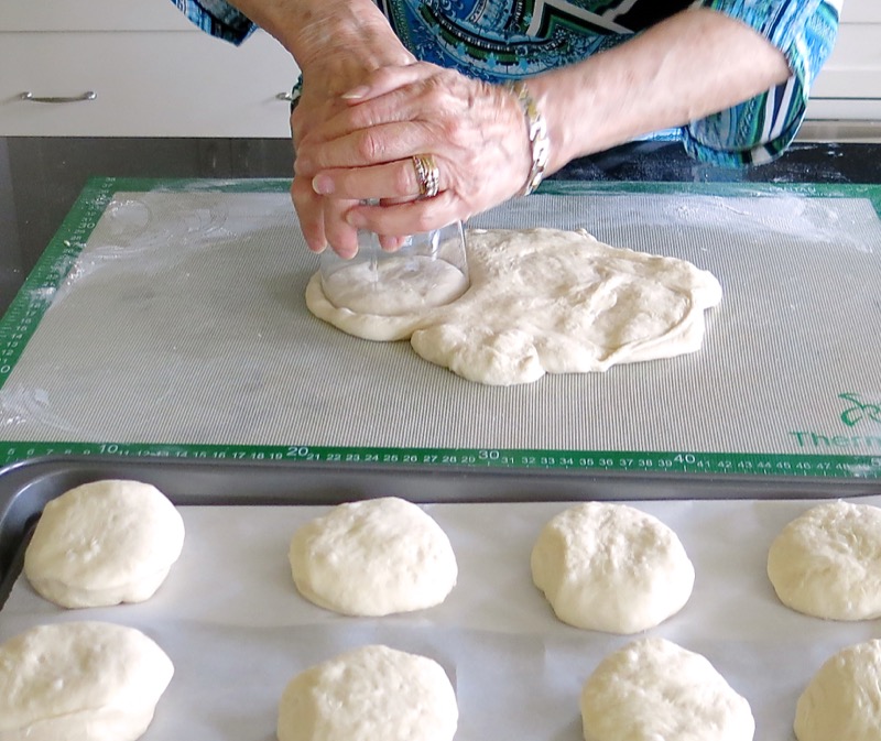 47 Helen McKinney Cutting Buns from Dough