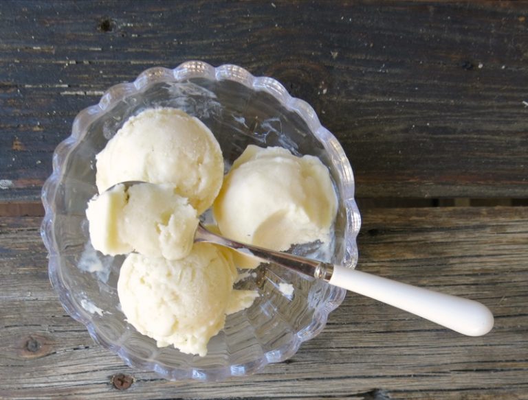 A Healthy Indulgence Pina Colada Frozen Yogurt