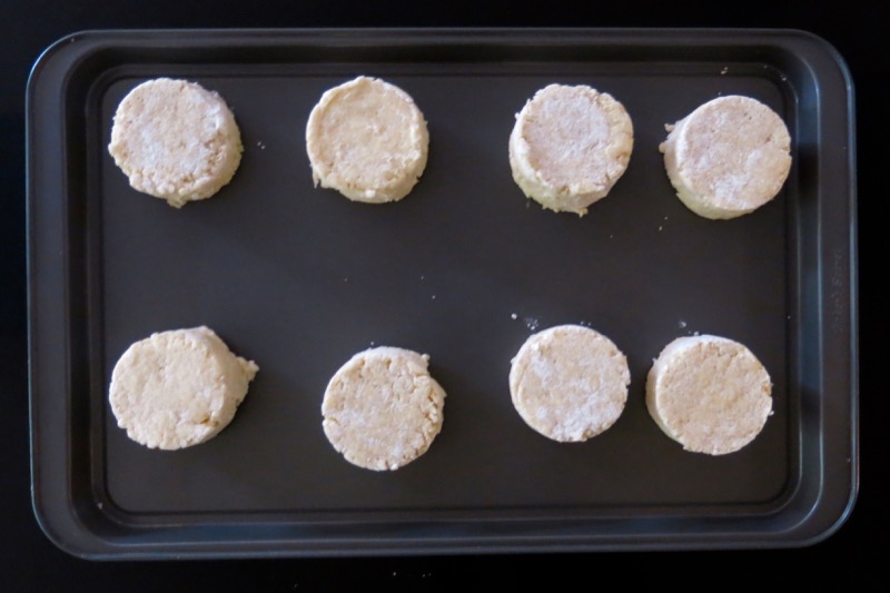 18 unbaked Shortcake Biscuits