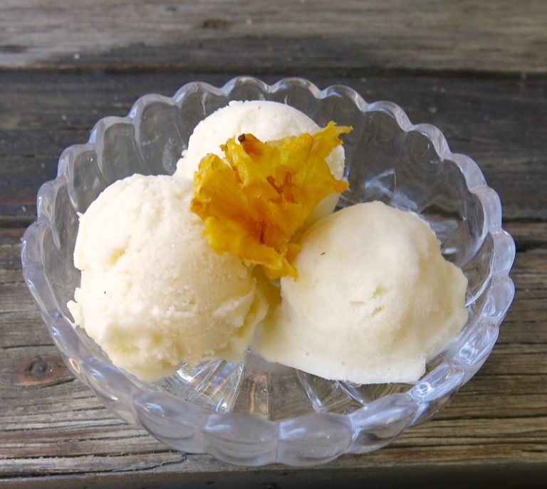 An Exotic Garnish Pineapple Flowers