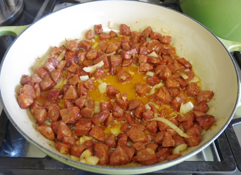 6a Chorizo Omelette Filling 2016