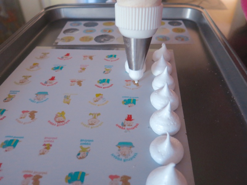 14 SugarArt Stamp Meringues