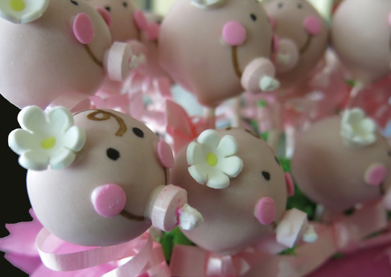 3 Babyface Cake Pops