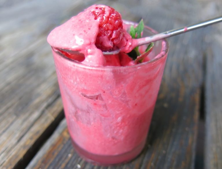 Thermomix Seedless Raspberry Ice Cream Outrageously Delicious