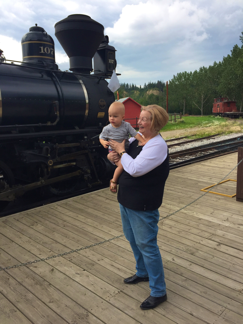 31 William and Gramsy at Fort Edmonton Park July 2016