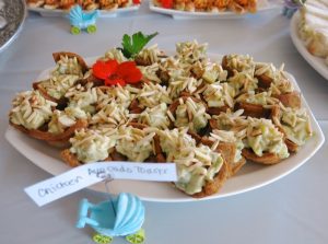 8 Girl Baby Shower Savory Buffet