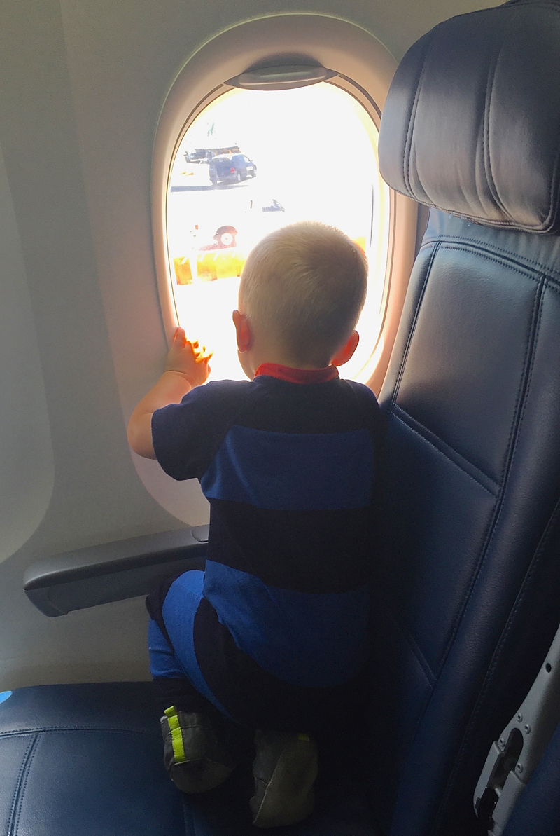 William Flying Home to SLC from YEG July 2016