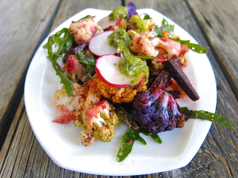 3-philips-airfryed-roasted-cauliflower-salad