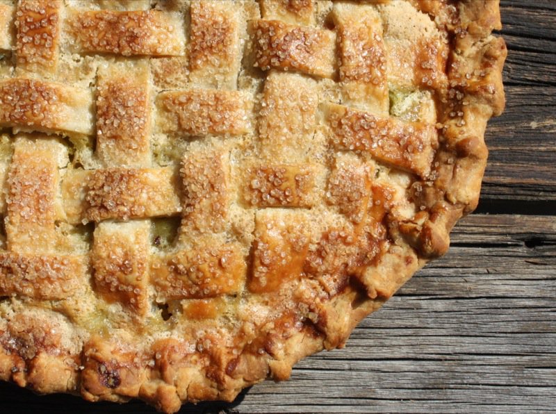 rhubarb-lattice-pie