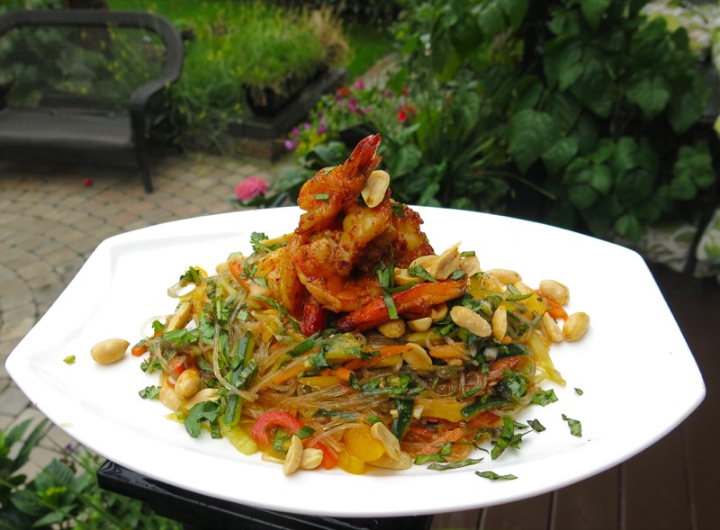 1-philips-airfyer-tiger-shrimp-and-glass-noodle-salad