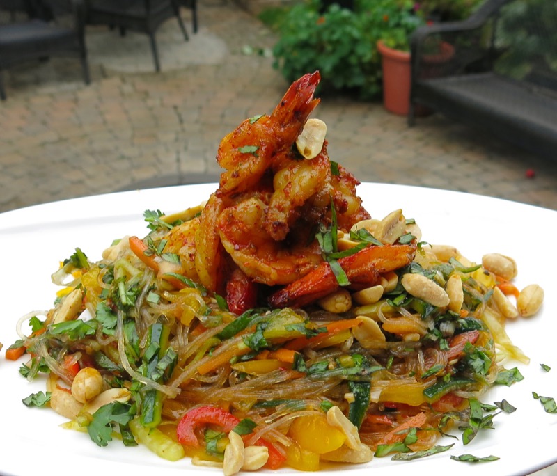 26-philips-airfyer-tiger-shrimp-and-glass-noodle-salad