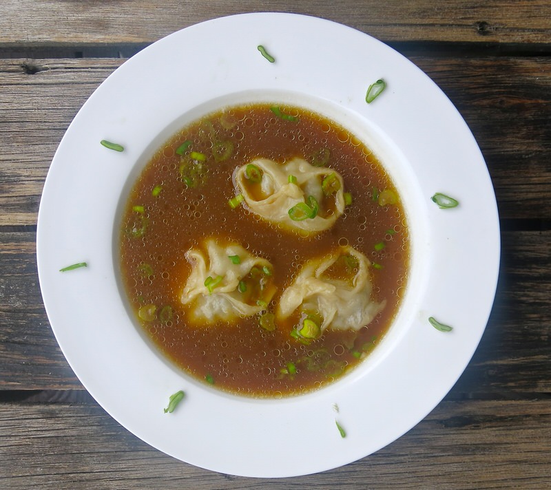 Russian Dumpling Won Ton Soup